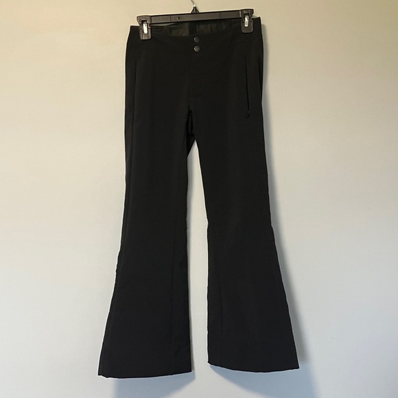 The North Face Black Flared Snow Ski Pants - Picture 1 of 8